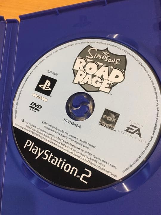 海外購入 シンプソンズ PS2 ROAD RAGE