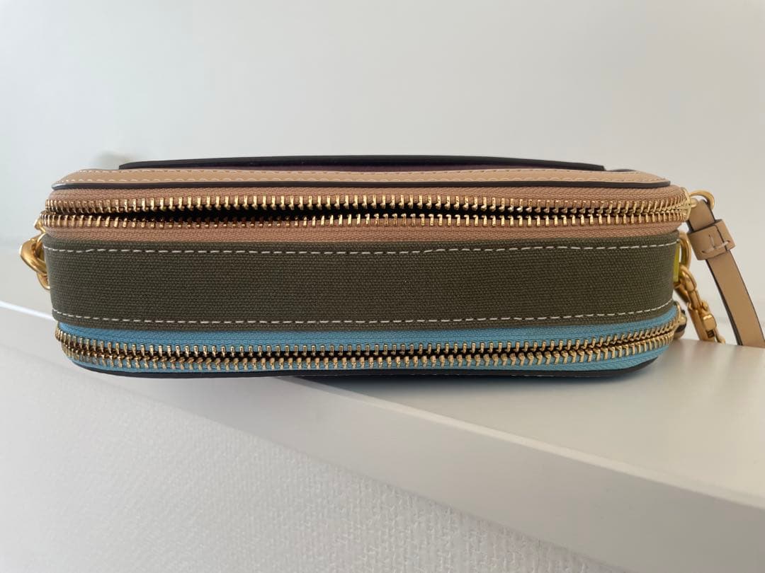 トリーバーチ TORY BURCH ミラー キャンバス ミニ クロスボディバッグ
