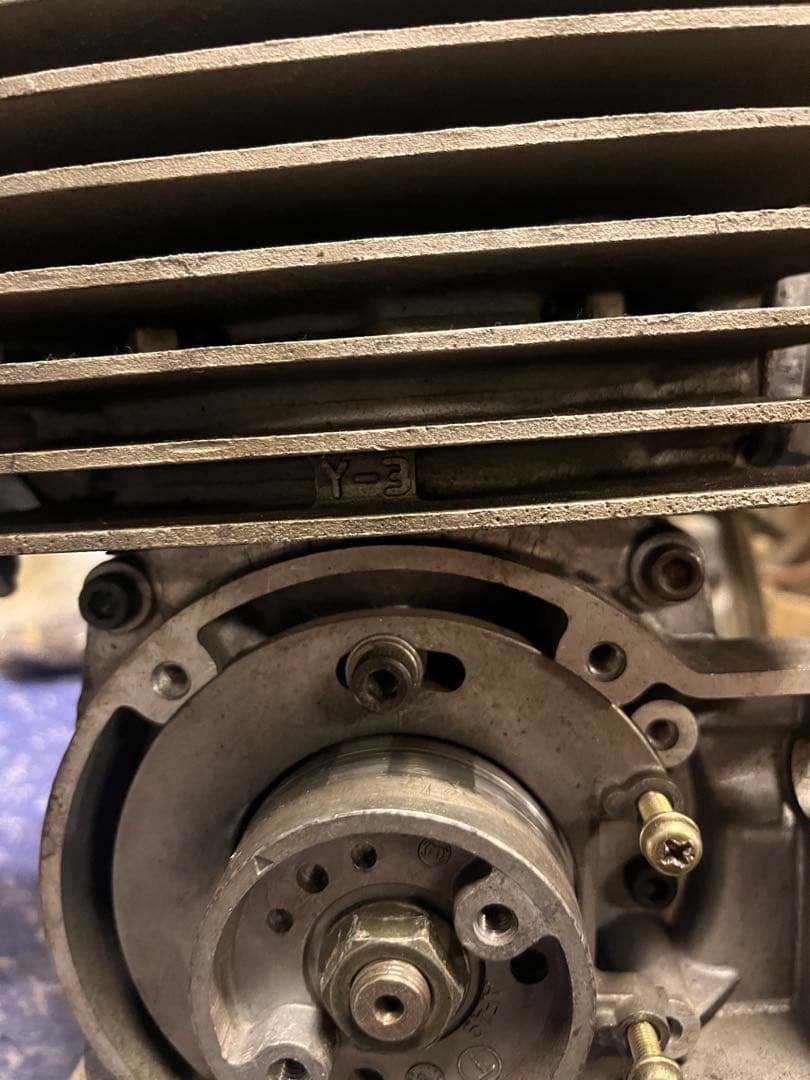 YAMAHA KT100 ダイレクトエンジン　始動確認済み