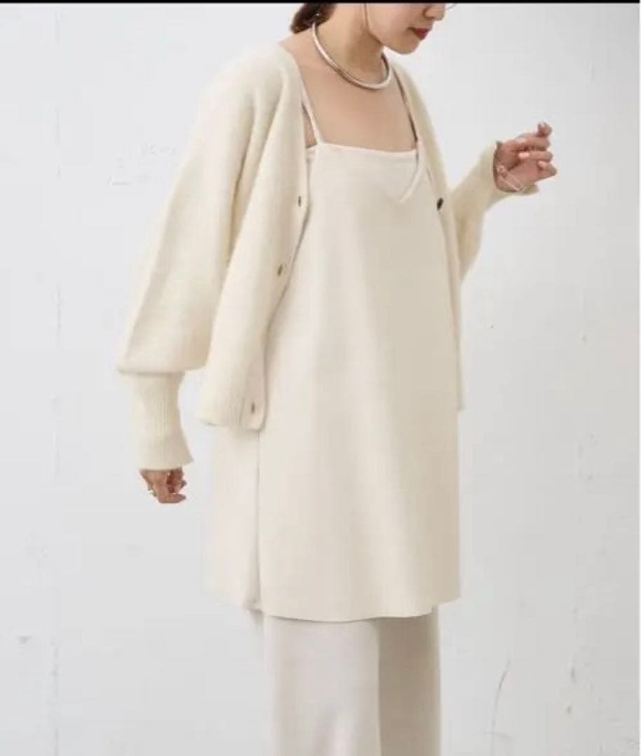 【新品】SHENERY （シーナリー）レザーチュニックキャミ