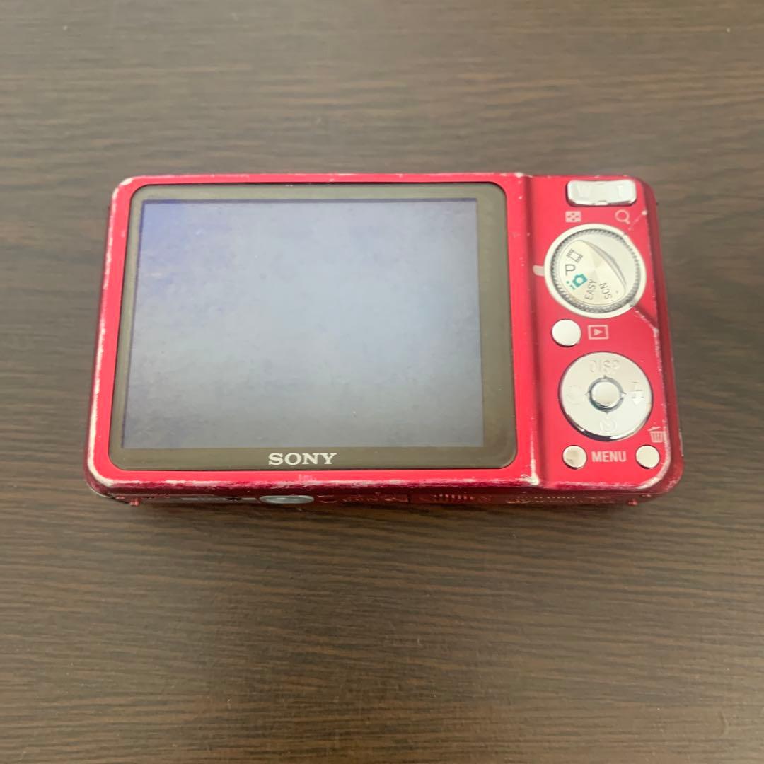 SONY DSC-W270 レッド 動作品 充電器付