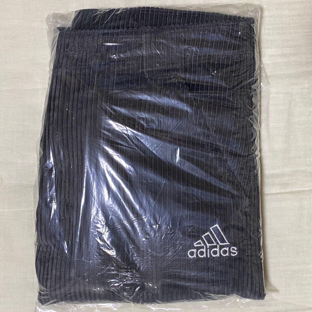 adidas コーデュロイパンツ グレー XSサイズ JD5411