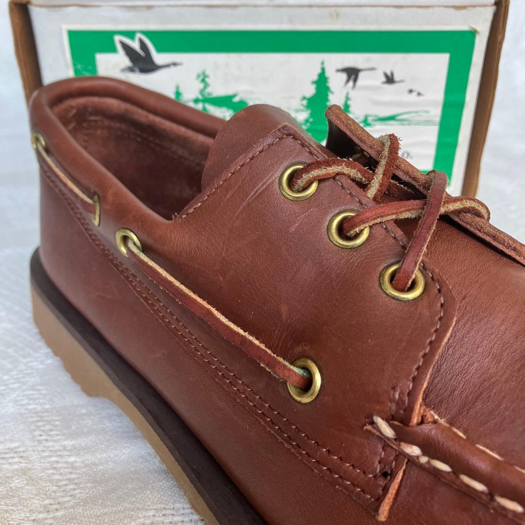 90s ラッセルモカシン 8.5 デッキシューズ キャンプモカシン チャッカ