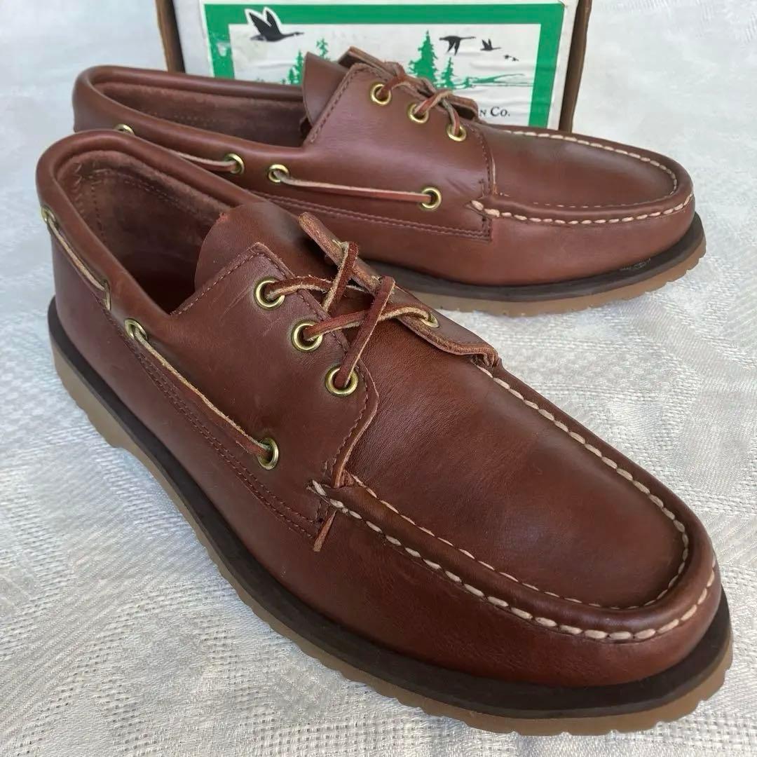 90s ラッセルモカシン 8.5 デッキシューズ キャンプモカシン チャッカ