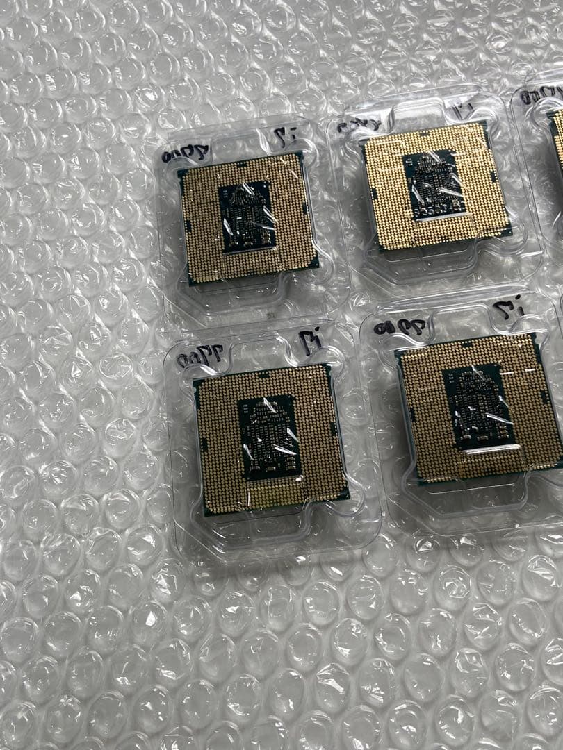CPU INTEL CORE i7-7700 SR338 6枚 ジャンク