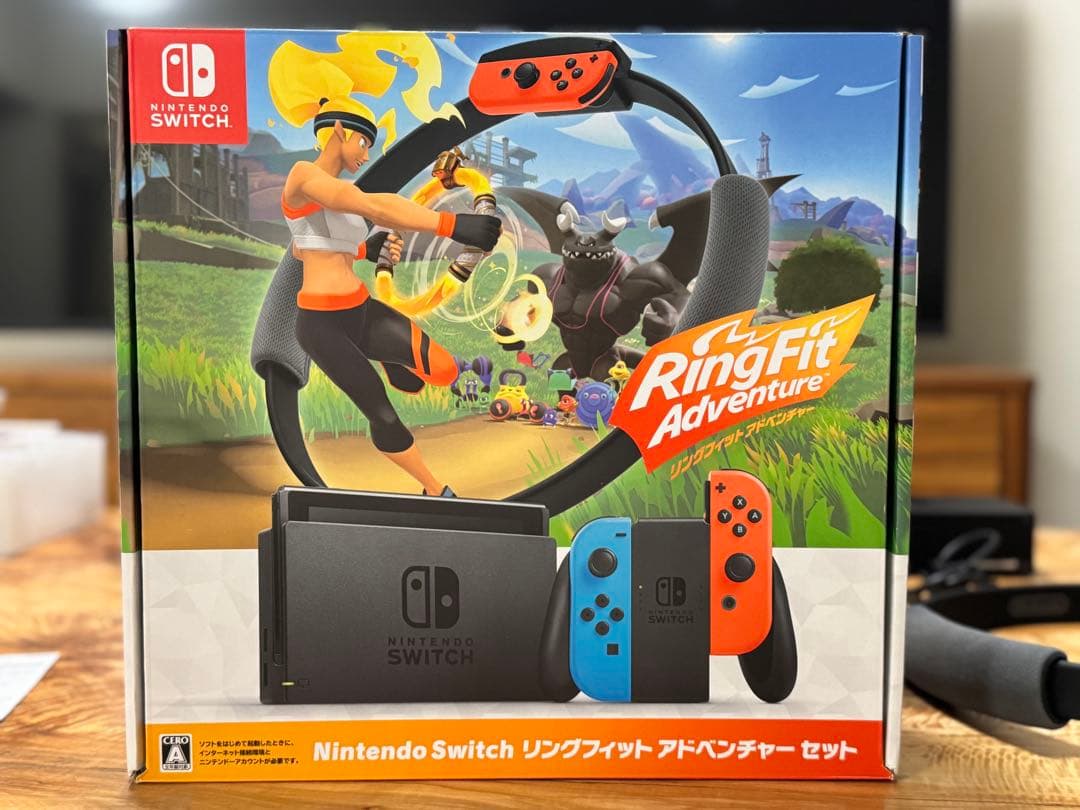 Nintendo switch リグフィットアドベンチャー　セット