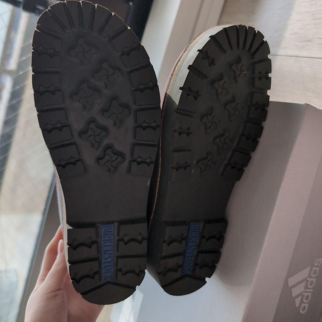 新品同様 BIRKENSTOCK スタロン サイドゴアブーツ バーガンディ 23