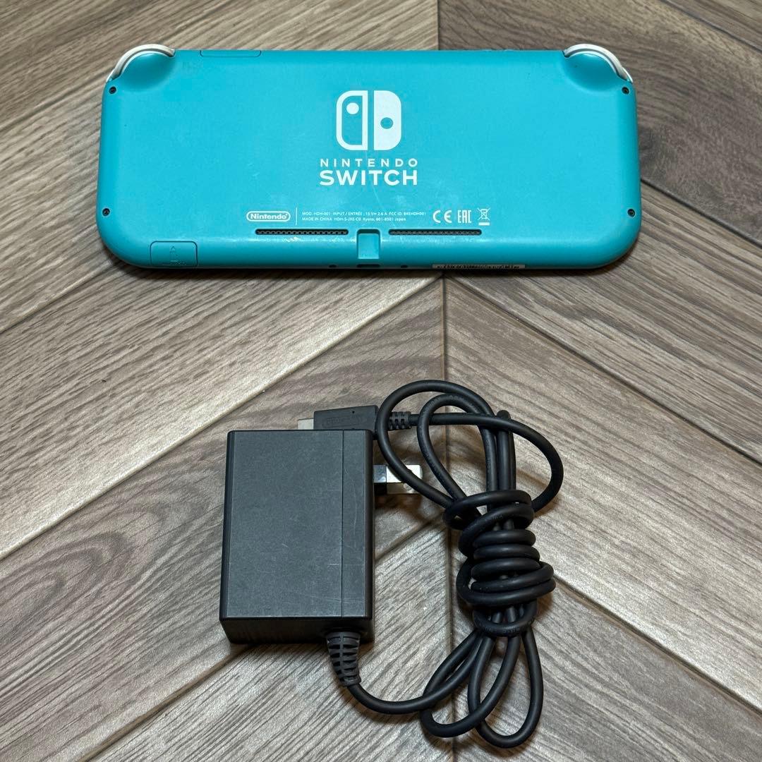 Nintendo Switch Lite ターコイズ 本体と充電器セット