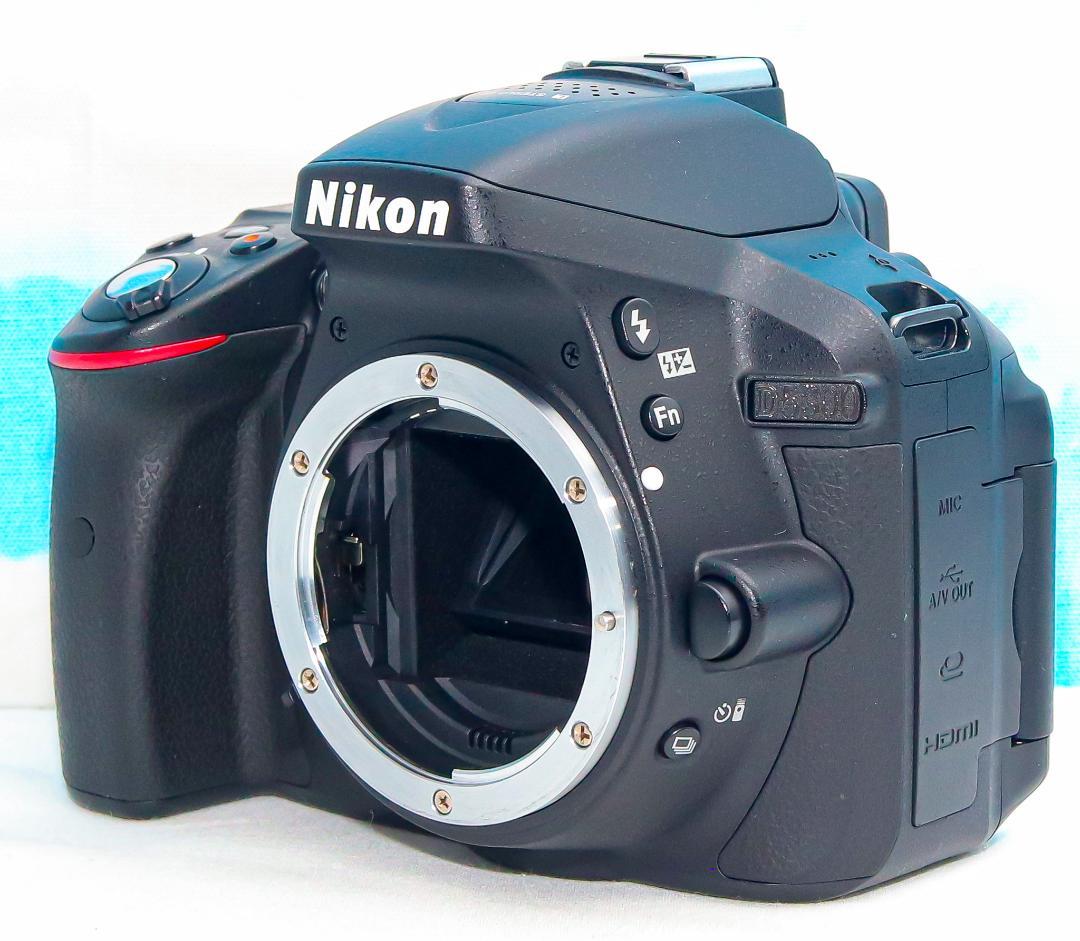 Nikon D5300⭐️ダブルレンズ⭐️Wi-Fi搭載⭐️自撮りがラクラク!