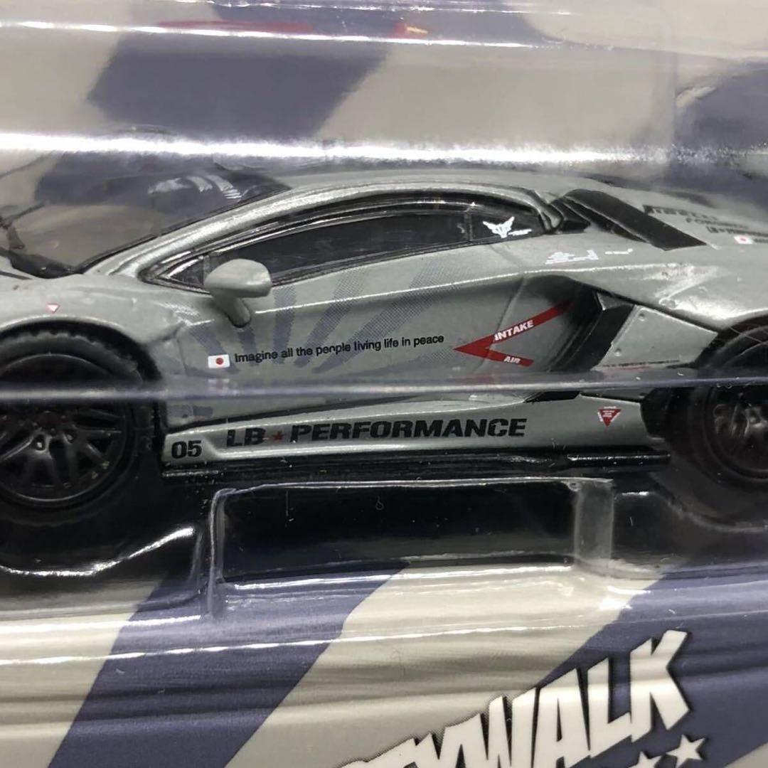 ミニカー MINIGT LIBERTY WALK Aventador Matte Grey