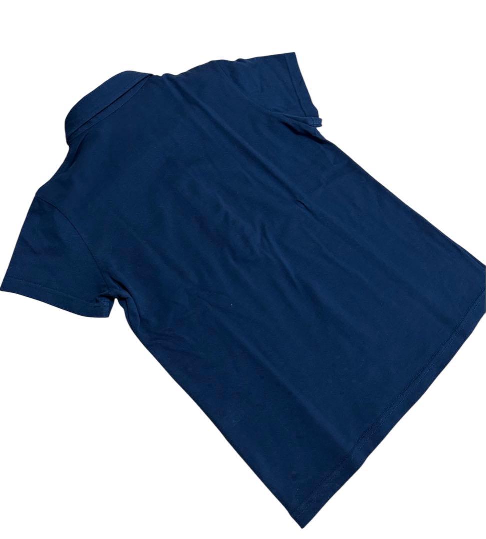 FRED PERRY フレッドペリー　ワンポイント　ポロシャツ　ネイビー　L