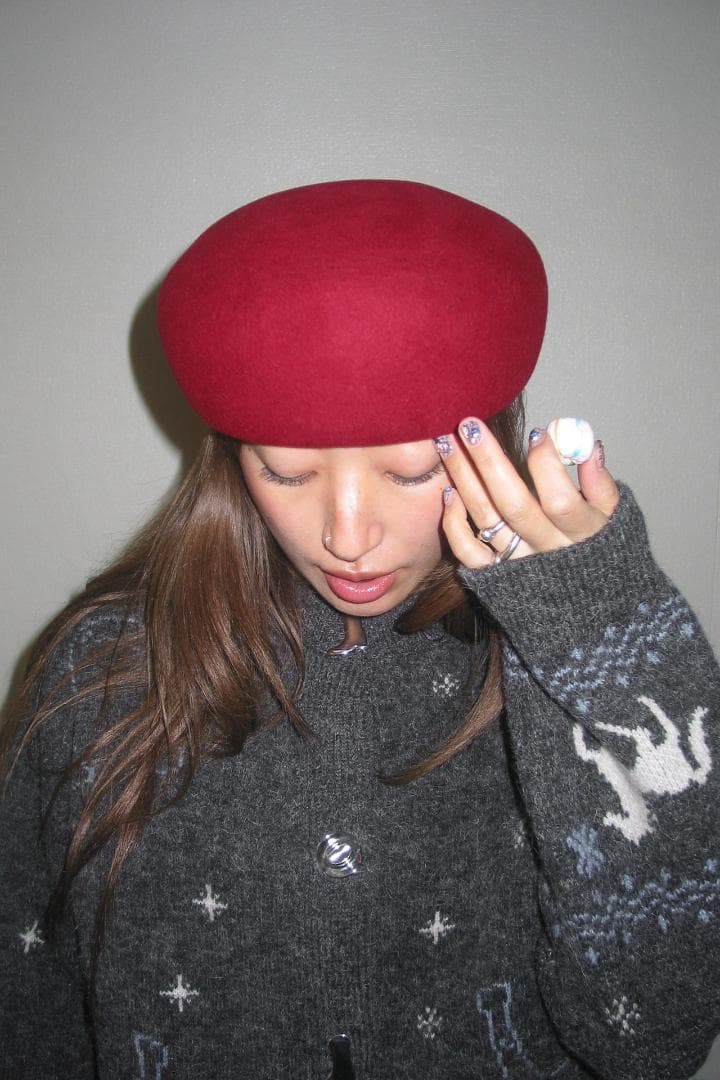 新品 ZARA ジャカードニットボタンカーディガン M 馬柄セーター