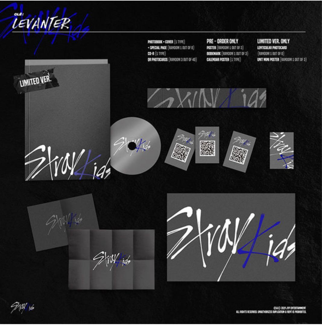 straykids LEVANTER 限定 レンチキュラー スンミン CDセット