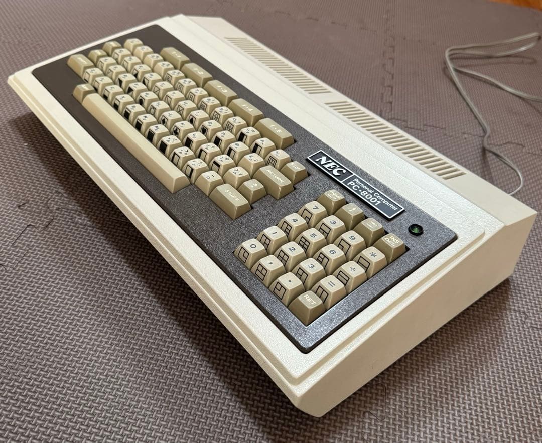 【 レトロ 美品 】パーソナルコンピュータ NEC PC-8001