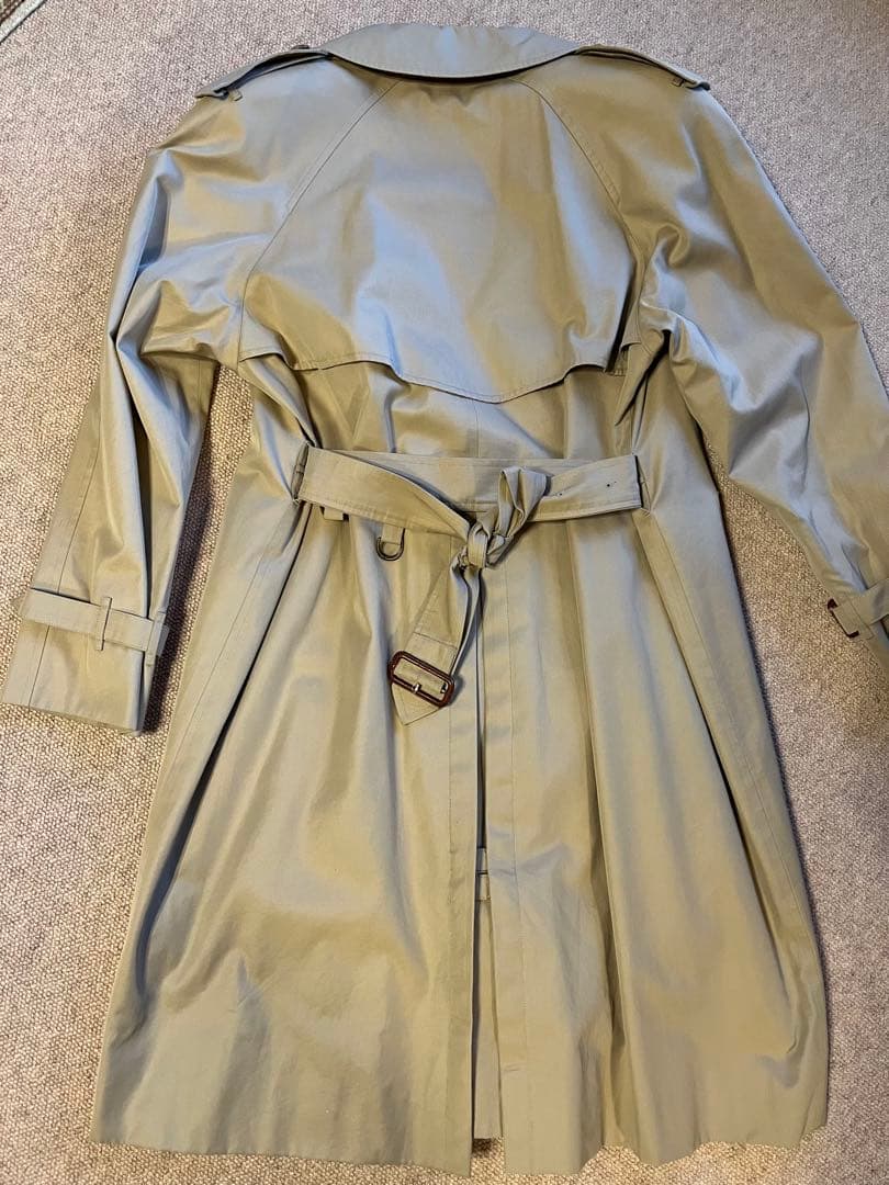 【美品】43（M相当）バーバリー BURBERRY トレンチコート　ライナー付き