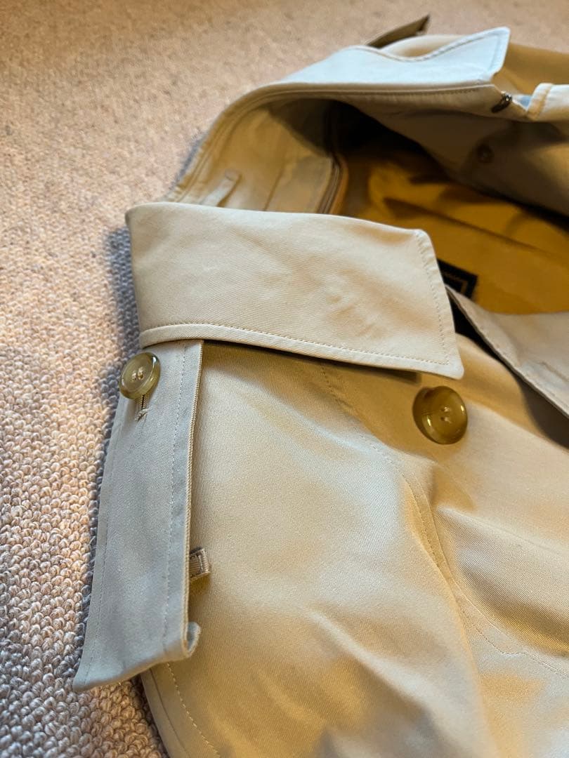 【美品】43（M相当）バーバリー BURBERRY トレンチコート　ライナー付き