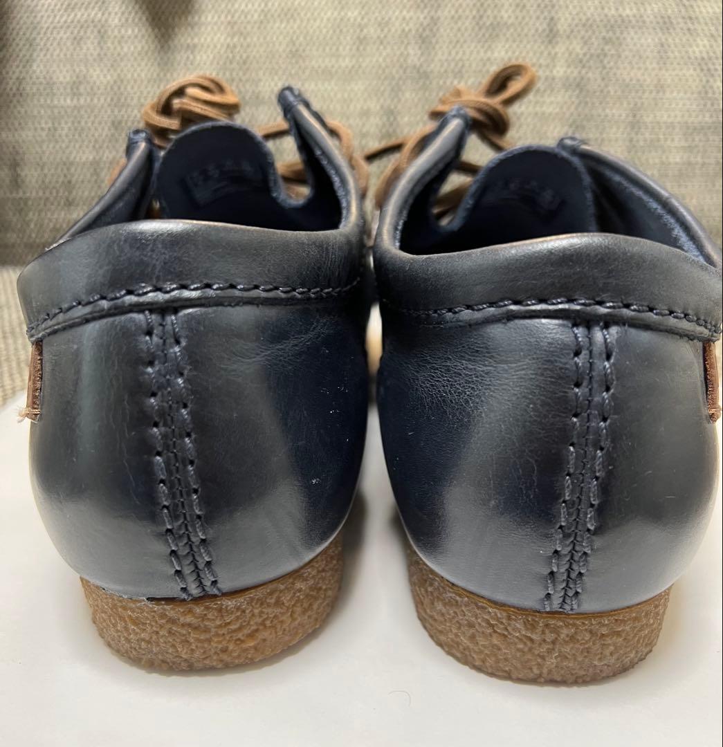 [Clarks クラークス] ワラビー モカシン シェイカーIIラン　ネイビー