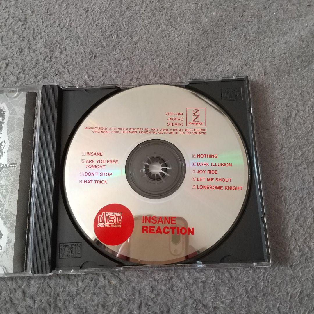 希少初回盤帯付き→REACTION 「INSANE」 VDR-1344