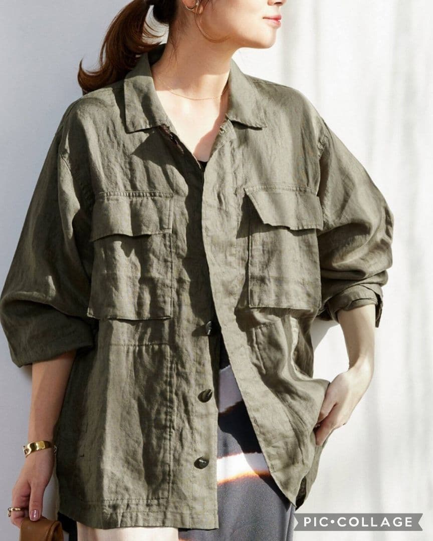 未使用★ジャーナルスタンダード★MILITARY FATIGUE JACKET★