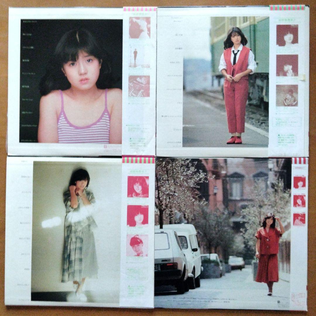 「中森明菜 アルバム LPレコード No.1〜No.8」