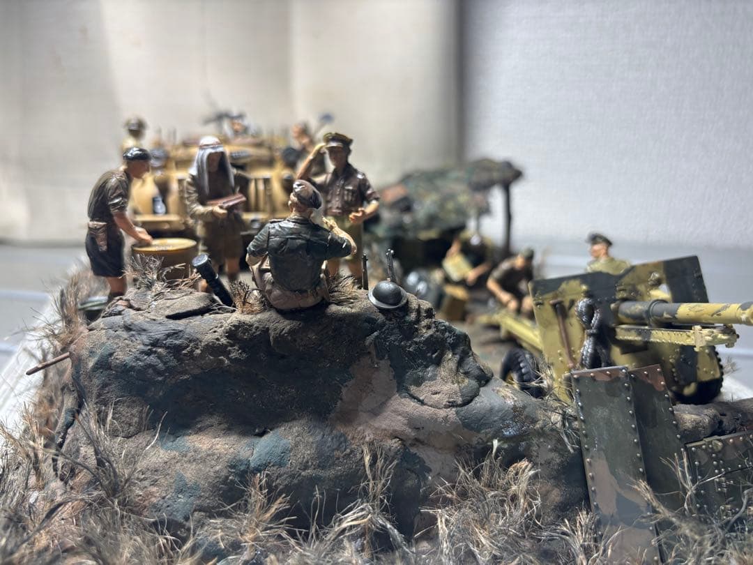 1/35 イギリス　コマンドカー　35ポンド砲