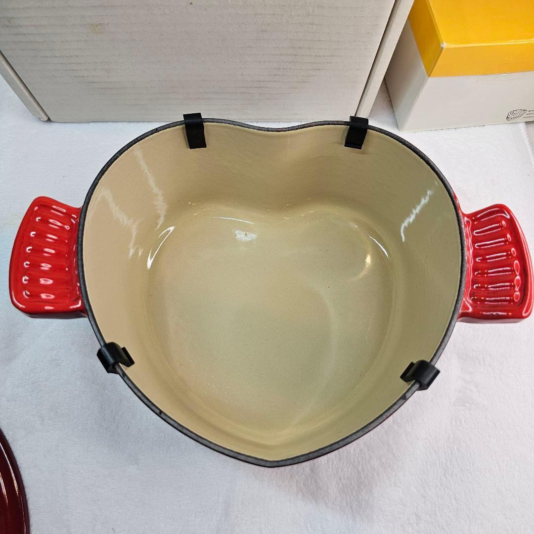 LE CREUSET ル・クルーゼ ココット・ダムール チェリーレッド 18cm