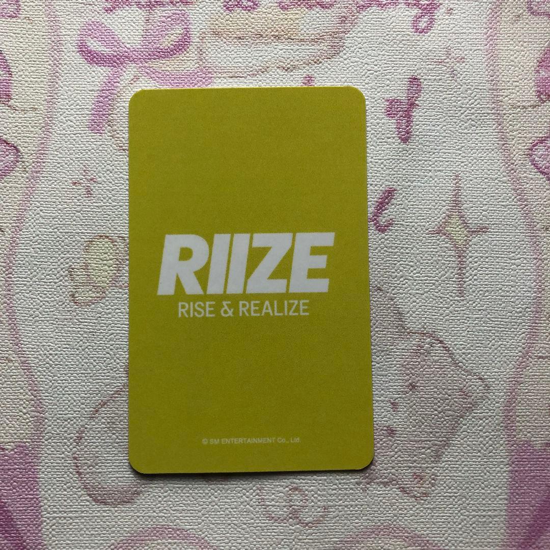 RIIZE ユニバ Weverse 来日記念 限定 トレカ ショウタロウ