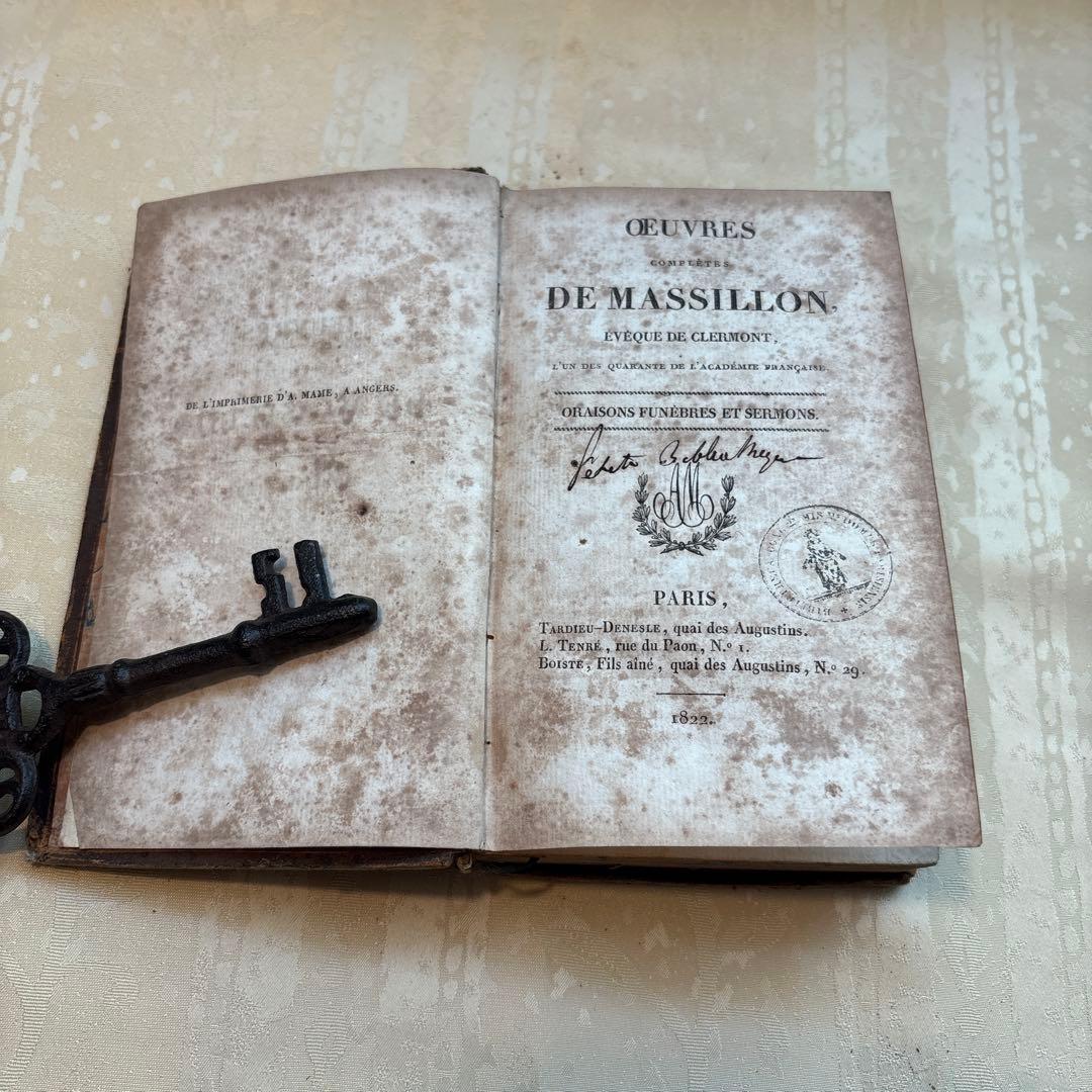 アンティーク　ビンテージ　フランス語　洋書　古書　洋古書