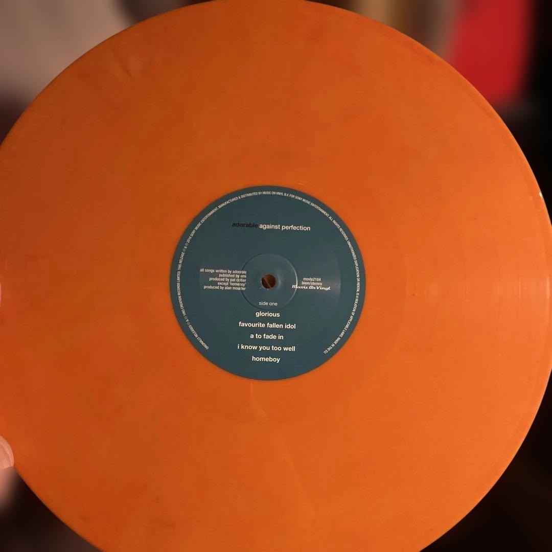 adorable - against perfection レコード