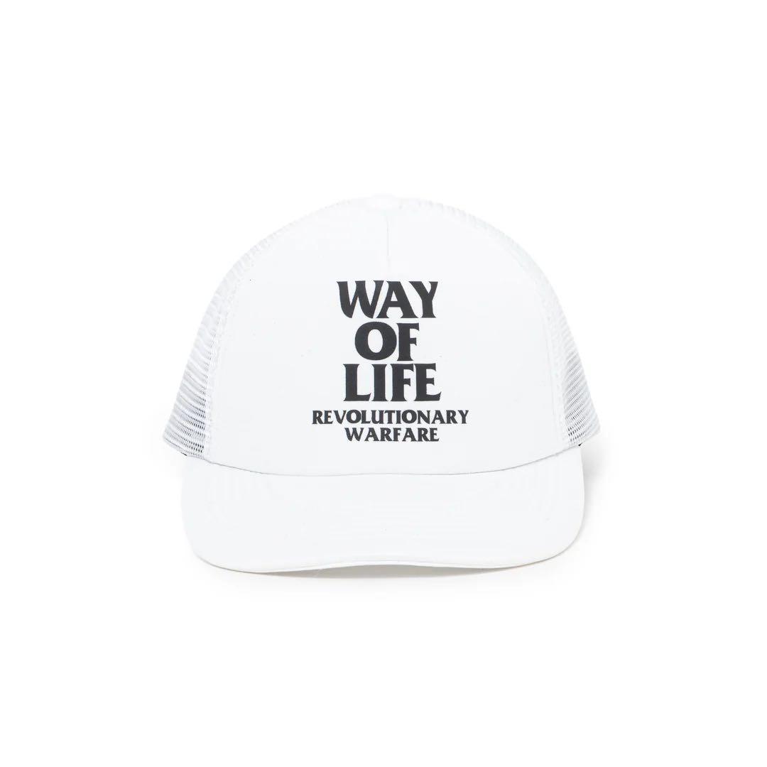 RATS MESH CAP WAY OF LIFE ホワイト ラッツ キャップ