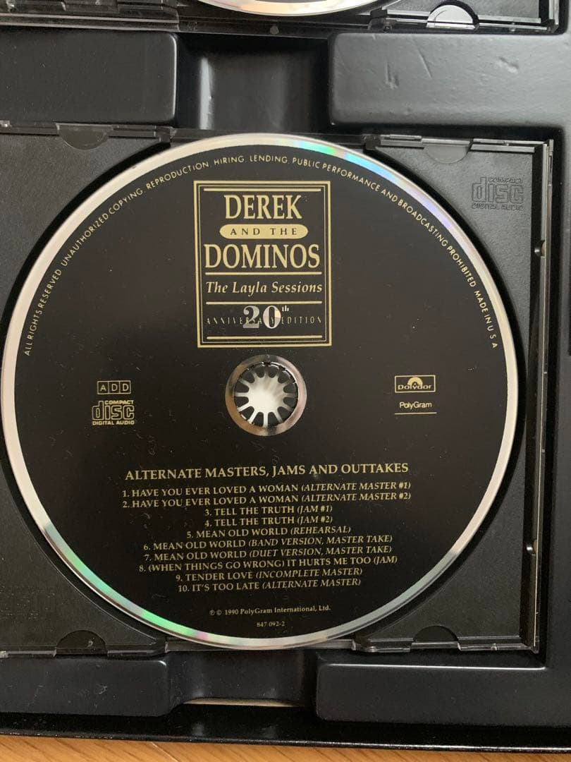 【輸入盤】エリック・クラプトン CD 4枚組と3枚組セット【中古品】