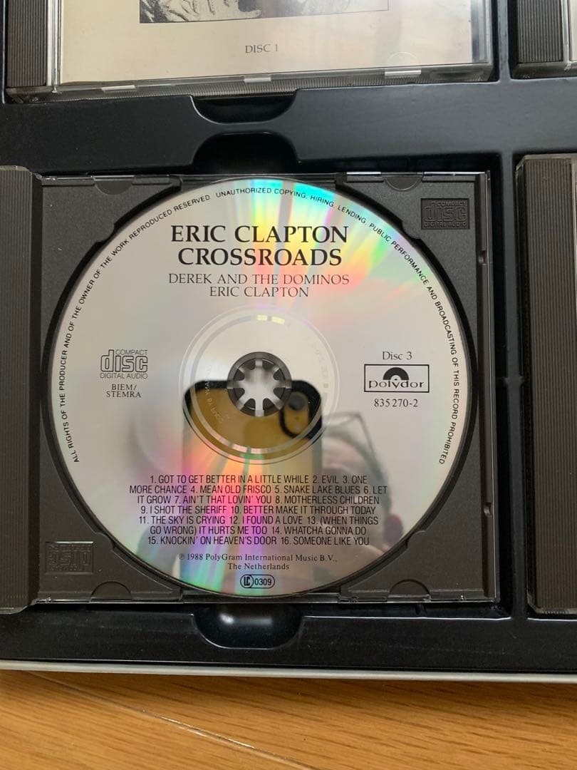 【輸入盤】エリック・クラプトン CD 4枚組と3枚組セット【中古品】