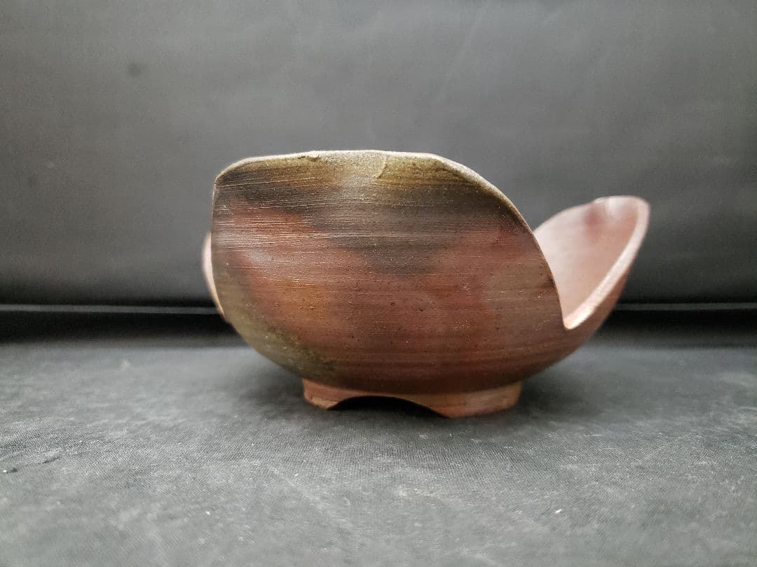 備前焼　割山椒　向付　小鉢　作家物　5客
