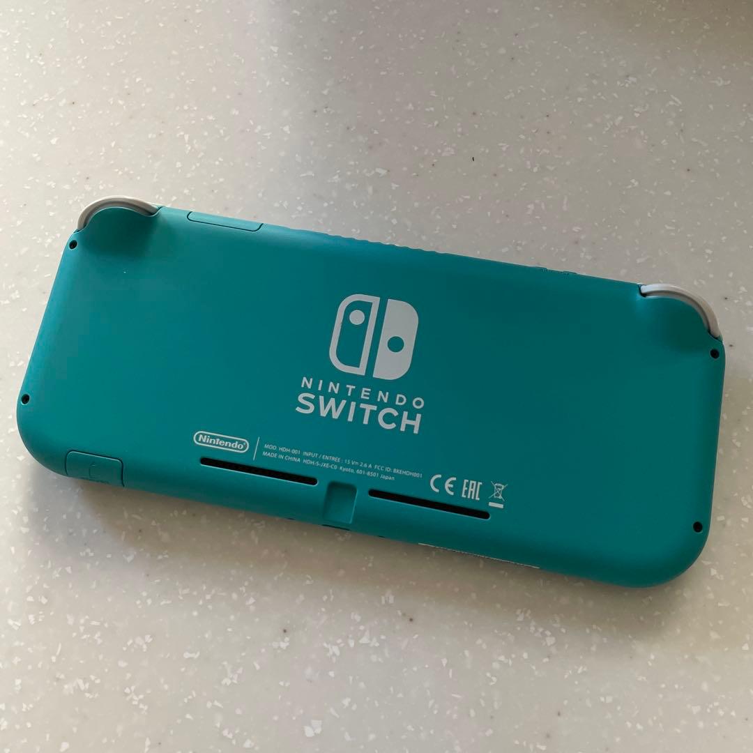 な*ぅ様 美品　Nintendo Switch Lite ターコイズ