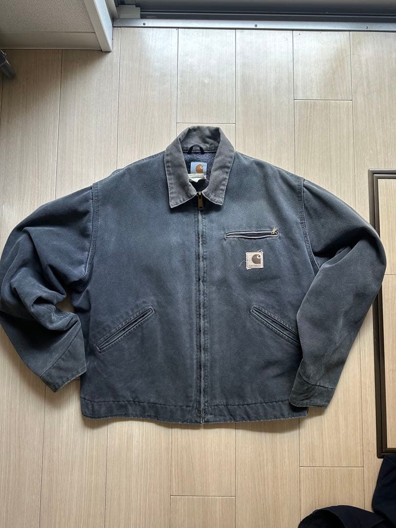 90sCarhartt デトロイトジャケット　フェード
