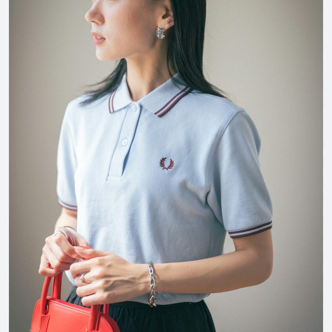 24ss フレッドペリー Ray BEAMS 別注 半袖ポロシャツ トップス