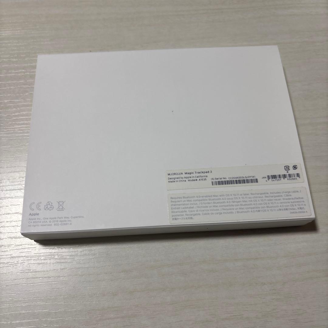 Apple Magic Trackpad 2 ホワイト #A1535