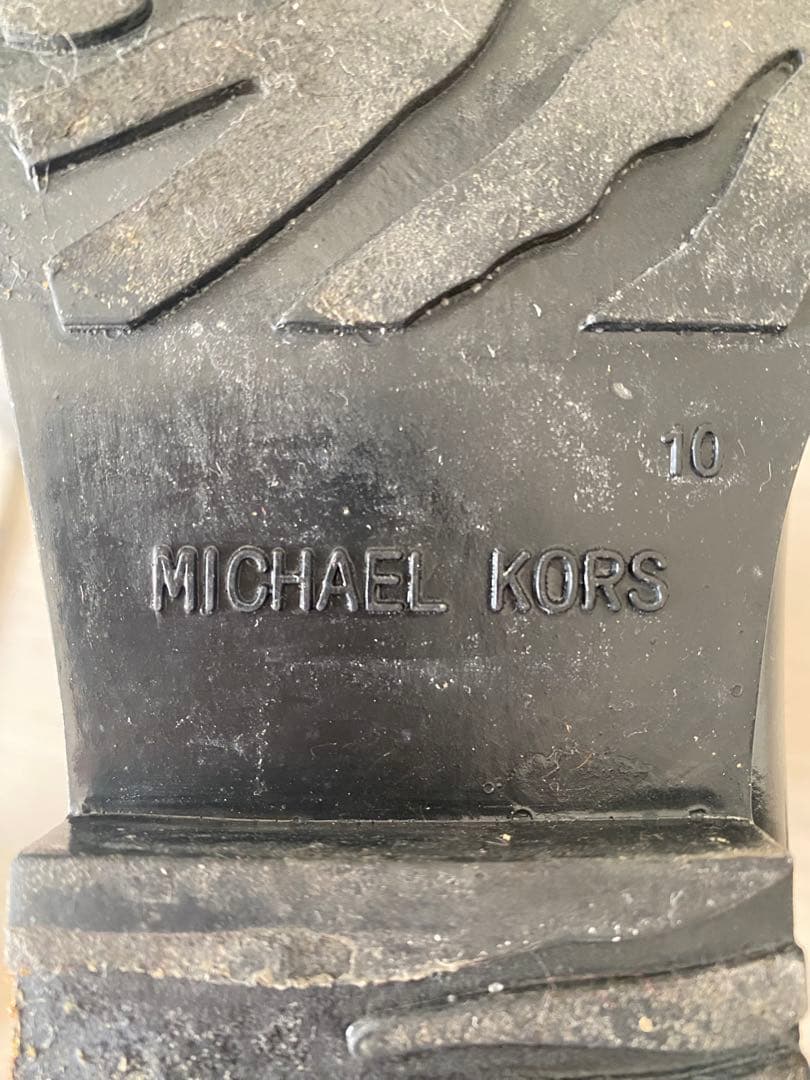 MICHAEL KORS ブラック長靴 レインブーツ