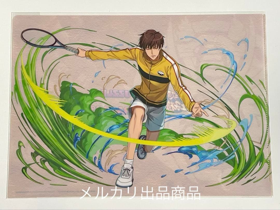 テニスの王子様 クリアファイル 大原画展 イヤホン 立海 幸村 真田 仁王 丸井