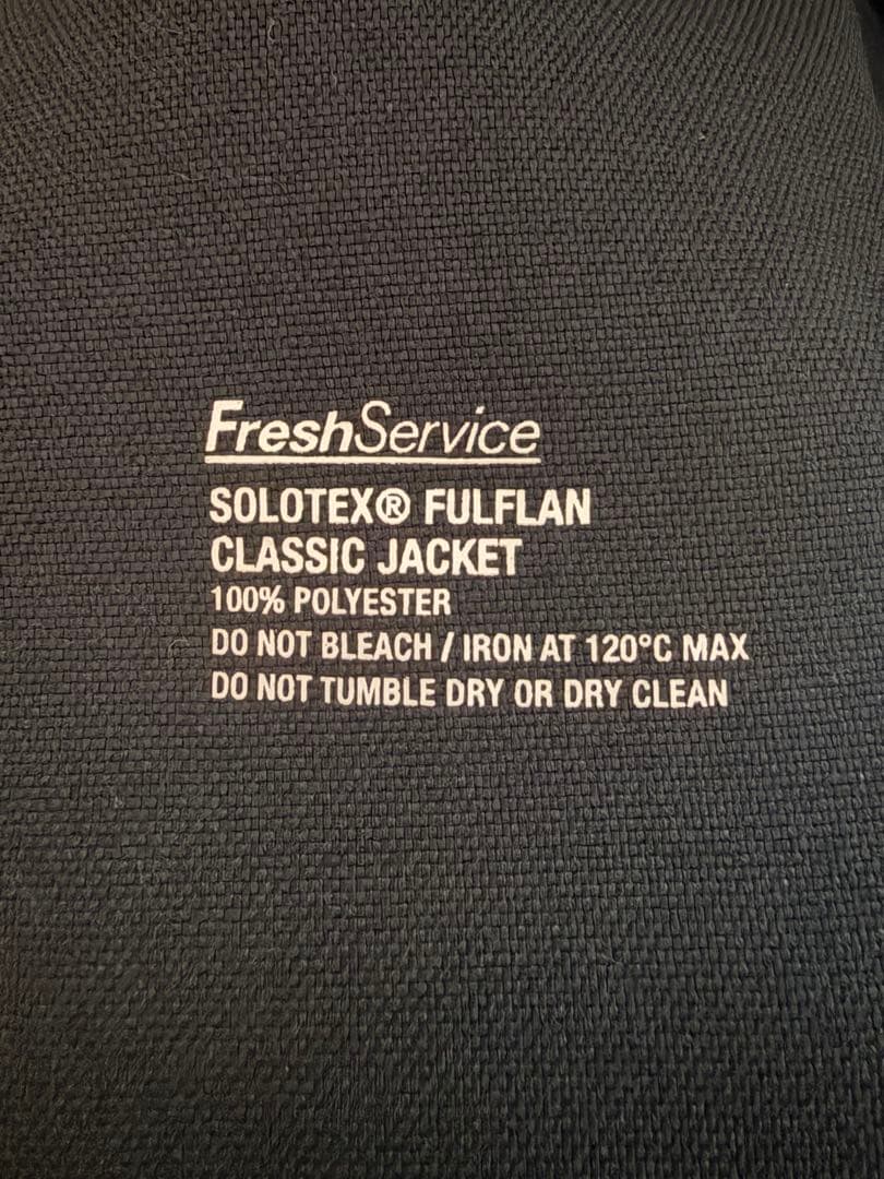 SOLOTEX FULFLAN CLASSIC JACKET ブラック M
