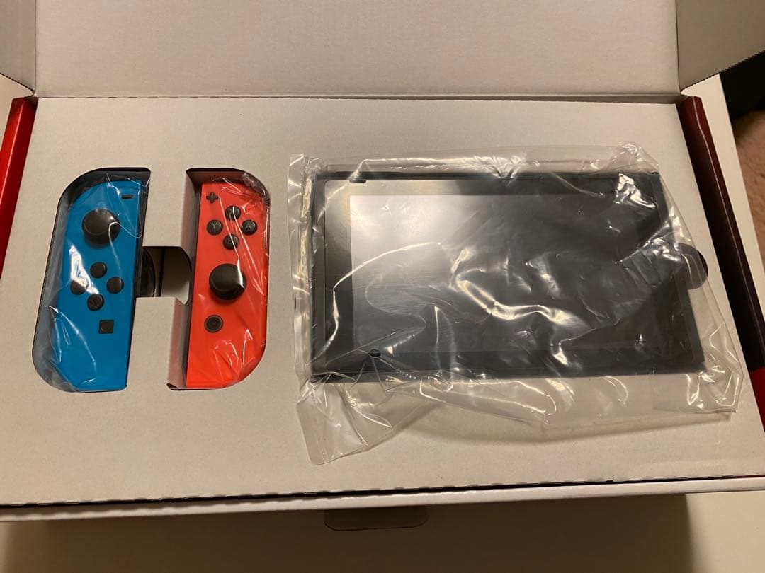 Nintendo Switch 本体 新品 青赤ジョイコン付き