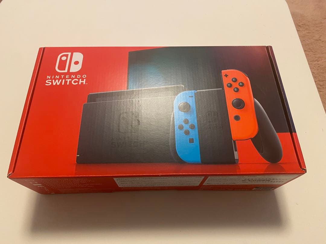 Nintendo Switch 本体 新品 青赤ジョイコン付き