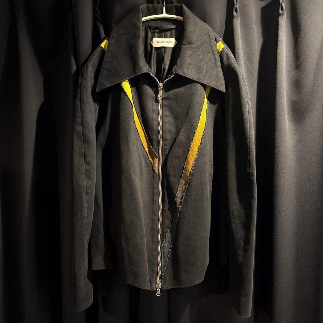 名作 NAMACHEKO Black Short Gradient Jacket