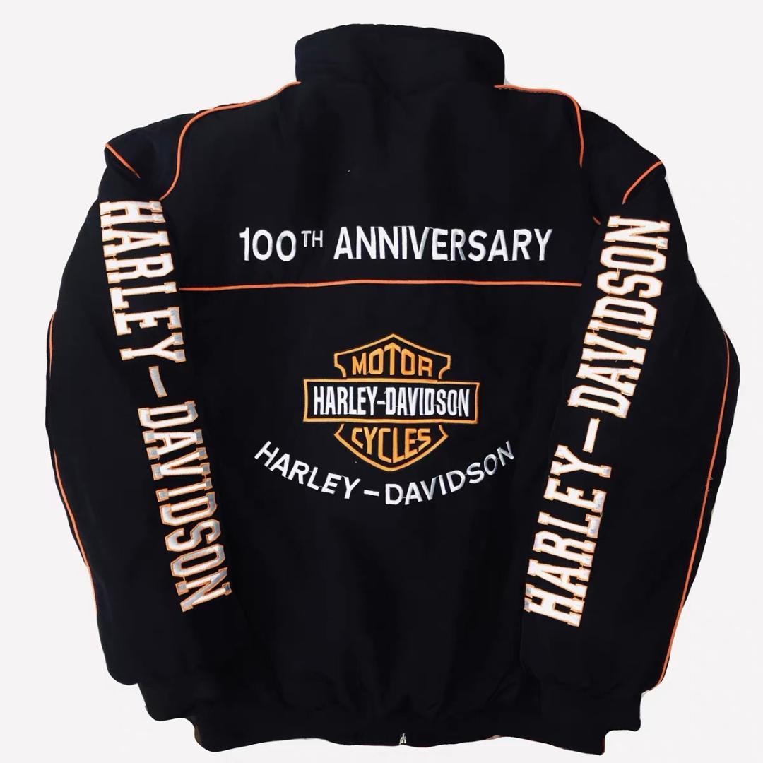 Harley-Davidson ジャンパー ブルゾン 刺繍 中綿 男女兼用