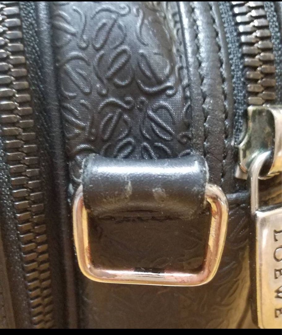 正規品■美品　LOEWE ロエベ本革トラベラーズバッグ✨男女兼用　ボストン