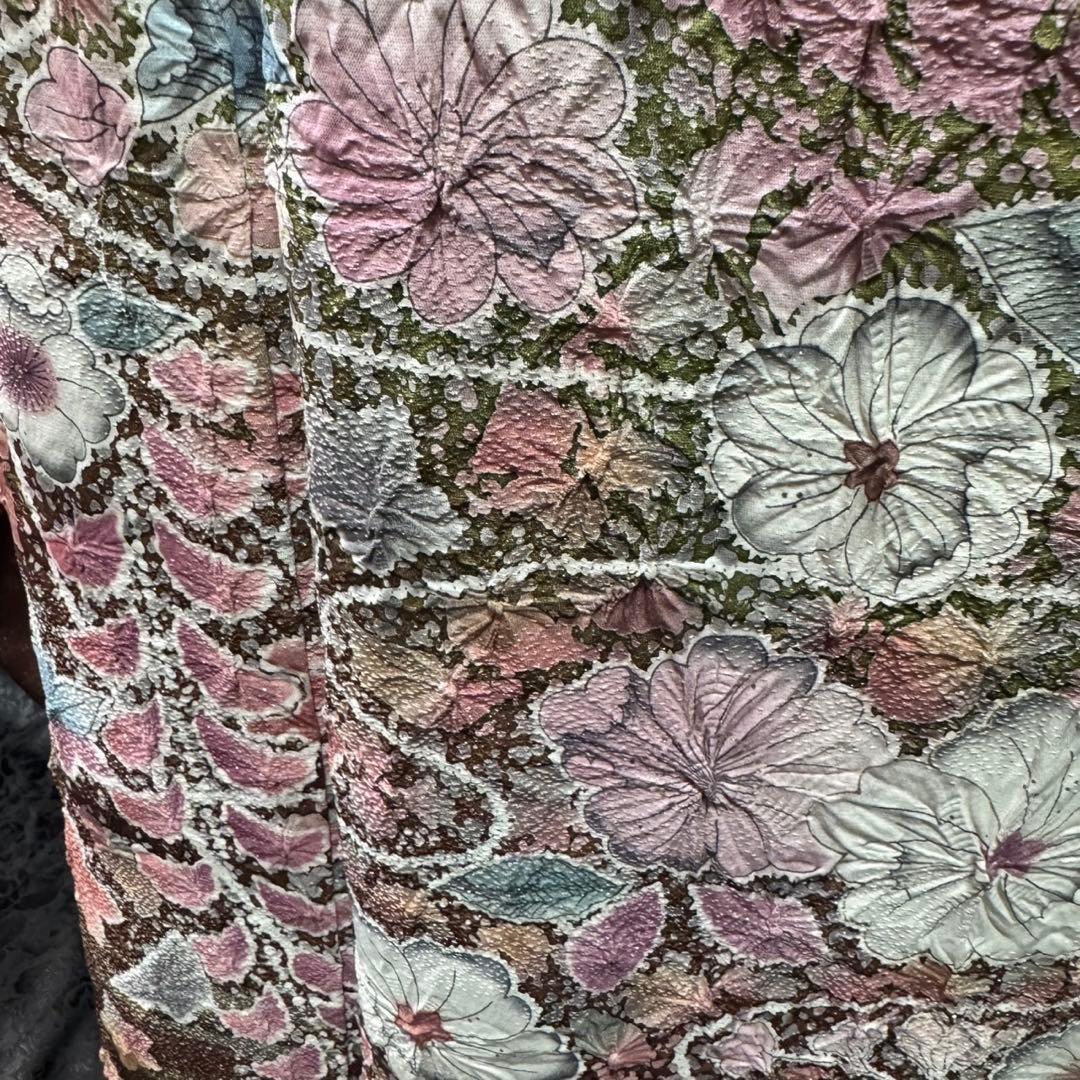 美品　辻ヶ花　辻が花　銀通し　花絞り　ぼかし　逸品　フルセット　振袖　振り袖