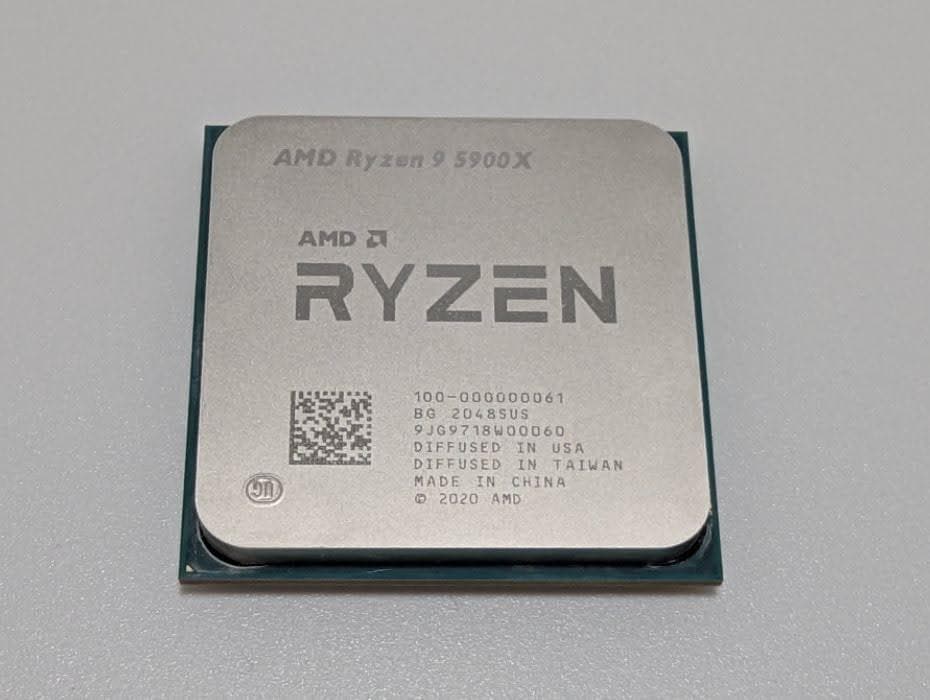 AMD Ryzen 9 5900X CPU 本体のみ