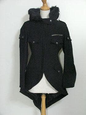 BPN for MEN ブラックピースナウ ファーコート