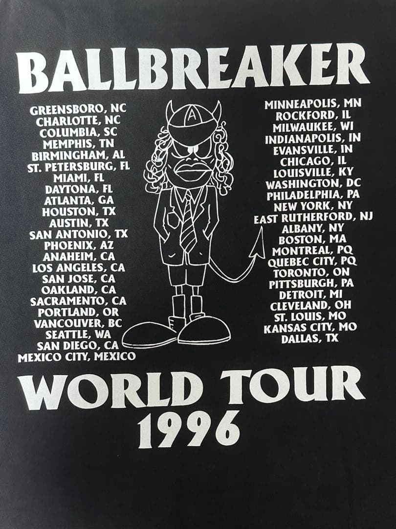 AC/DC Tシャツ 90s