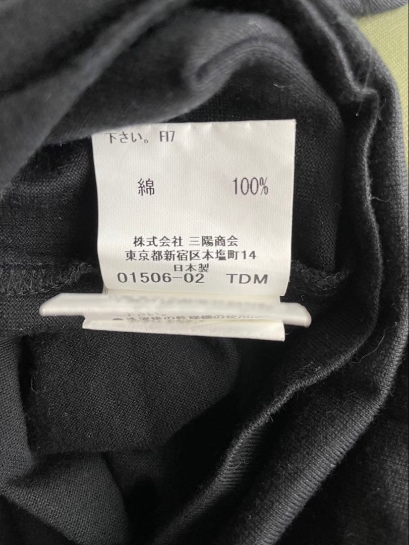 BURBERRY ブラック グラフィックTシャツ M